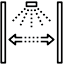 Chambers include pneumatic atomizing nozzles