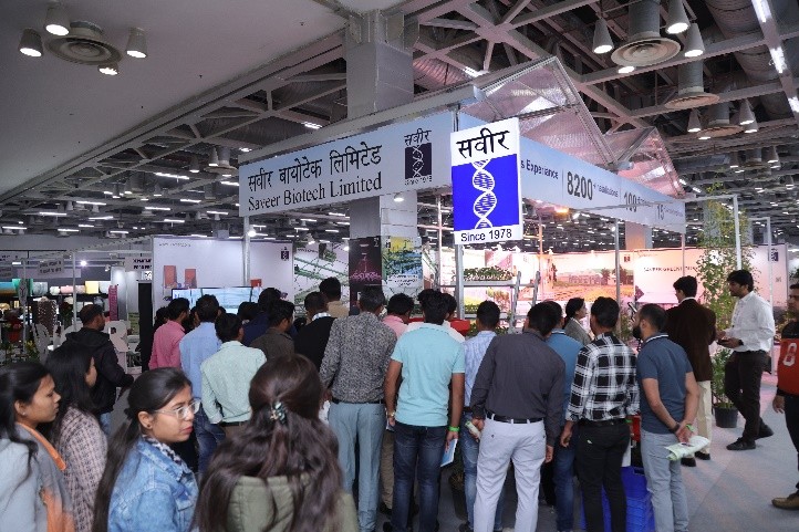 Saveer Biotech Shines at India International Horti Expo 2024 with Innovative Solutions for Nursery Management & Hitech Hydroponic Farming.